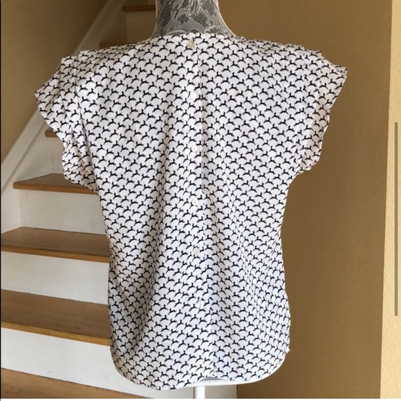 Vintage Fashion Bar Animal Print Blouse - Picture 5 of 7